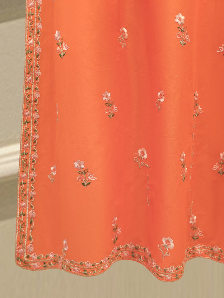 3 Piece - Embroidered Cambric  Suit