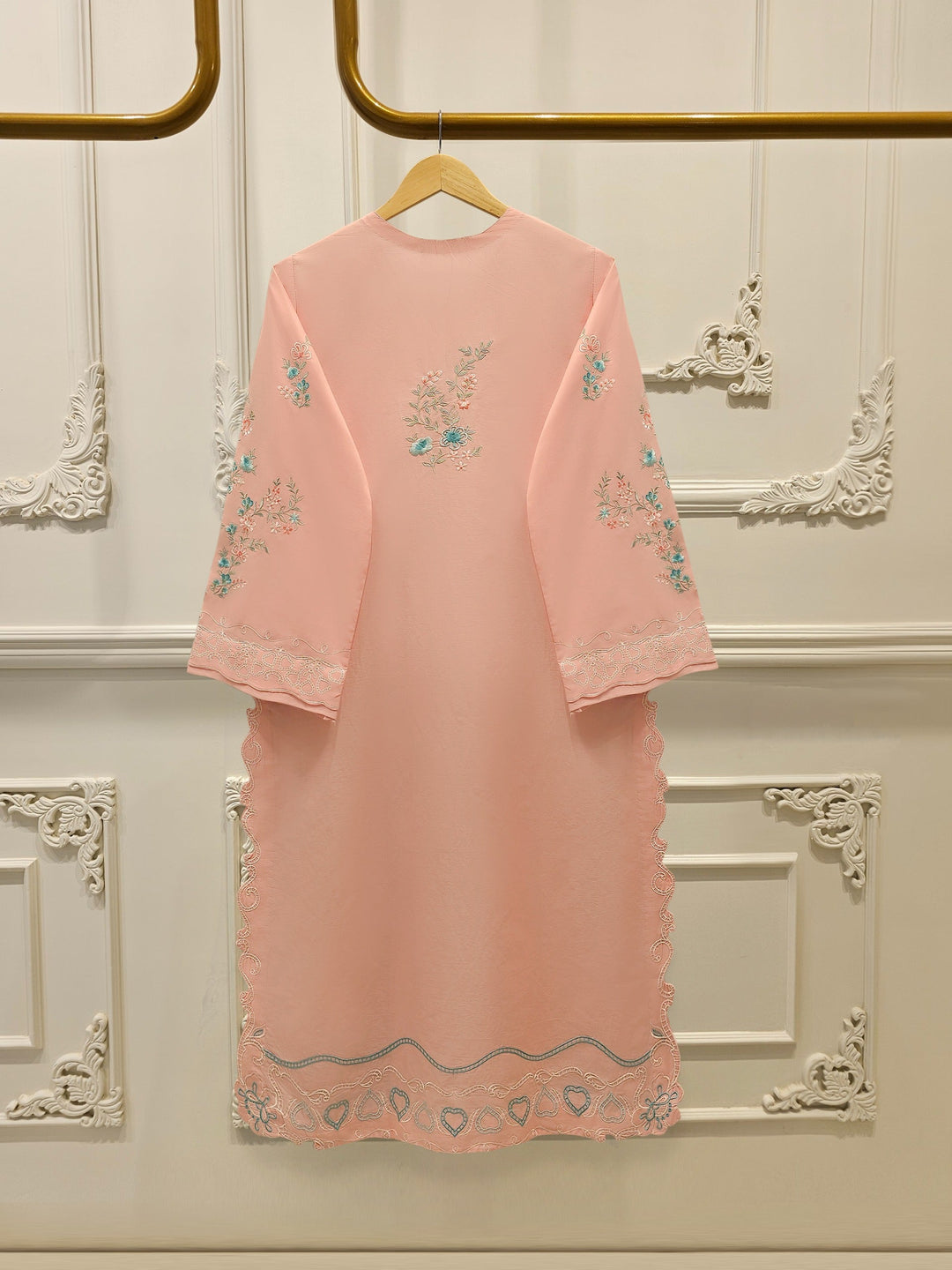 3 Piece - Embroidered Cambric  Suit