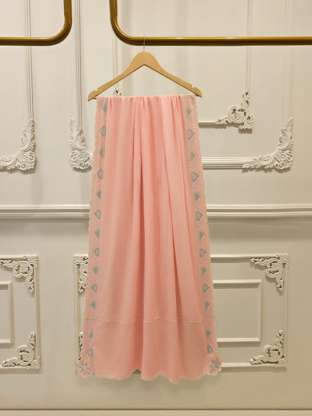 3 Piece - Embroidered Cambric  Suit
