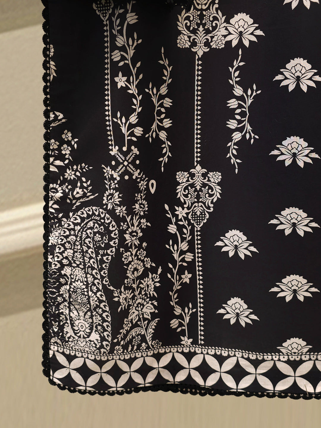 2-Piece Digital Printed Cambric Suit