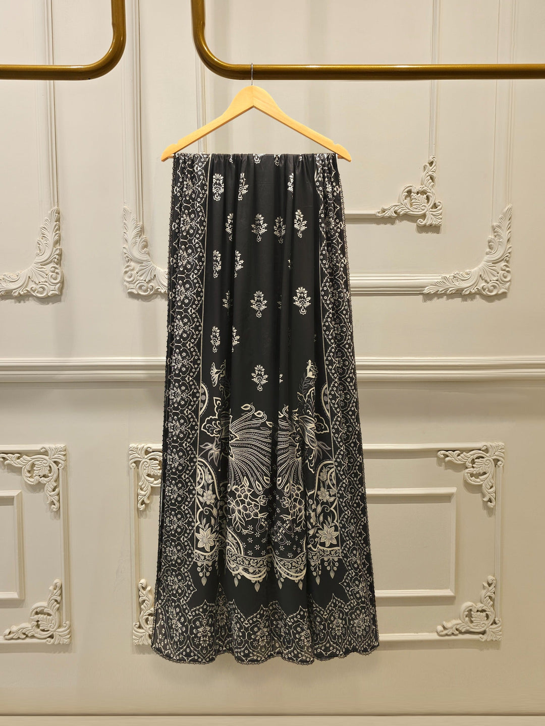 2-Piece Digital Printed Cambric Suit