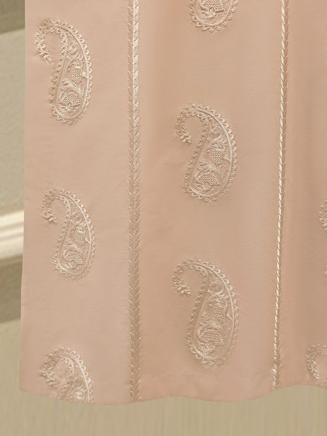 2 Piece - Embroidered Cambric Suit