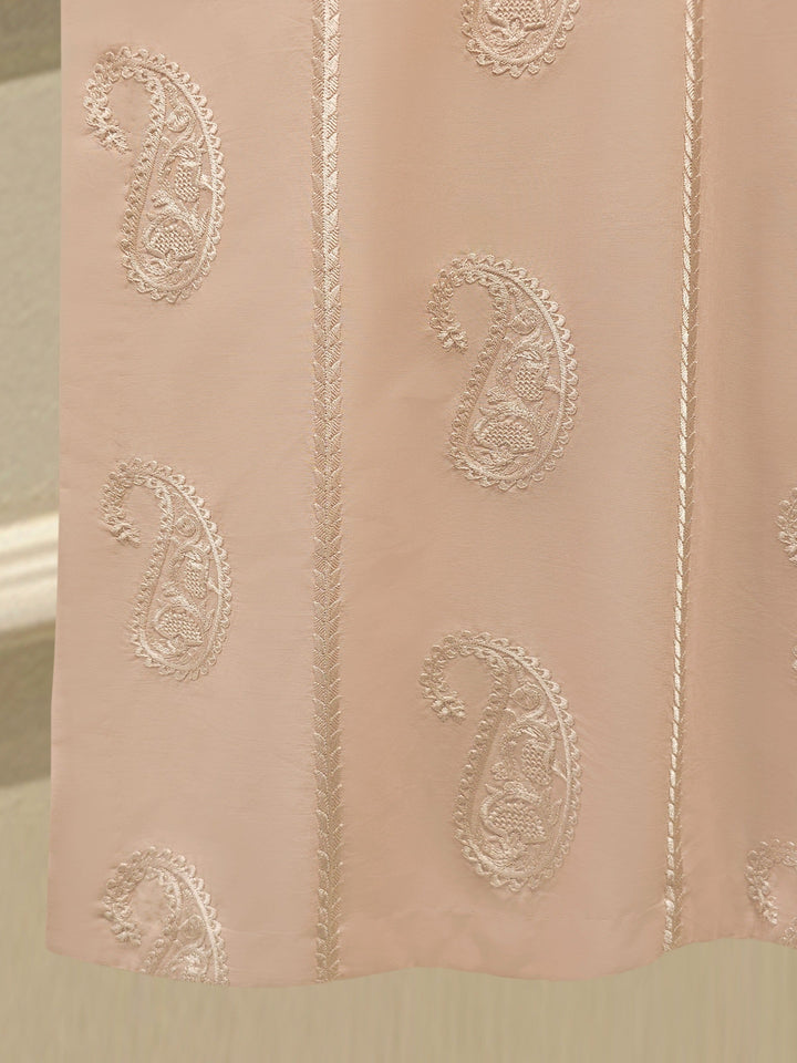 2 Piece - Embroidered Cambric Suit