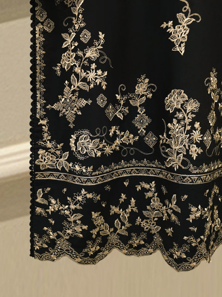 3 Piece - Embroidered Cambric Suit