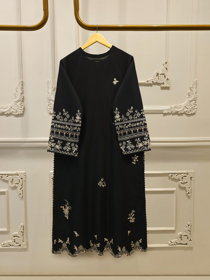 3 Piece - Embroidered Cambric Suit