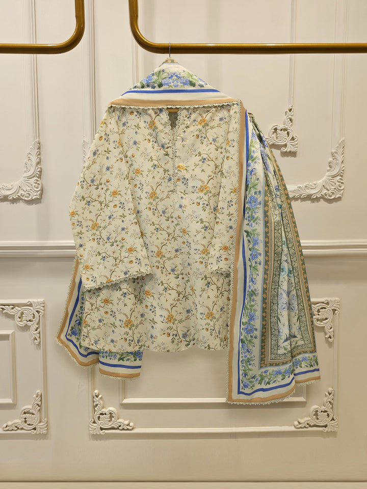 3 Piece Digital Printed Lawn Suit