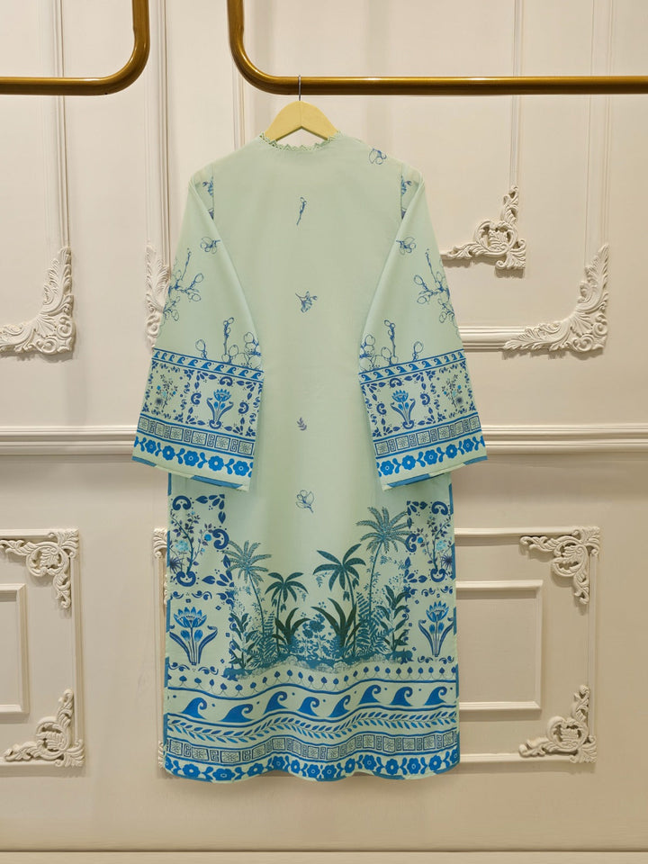 2 Piece - Digital Printed Cambric Suit