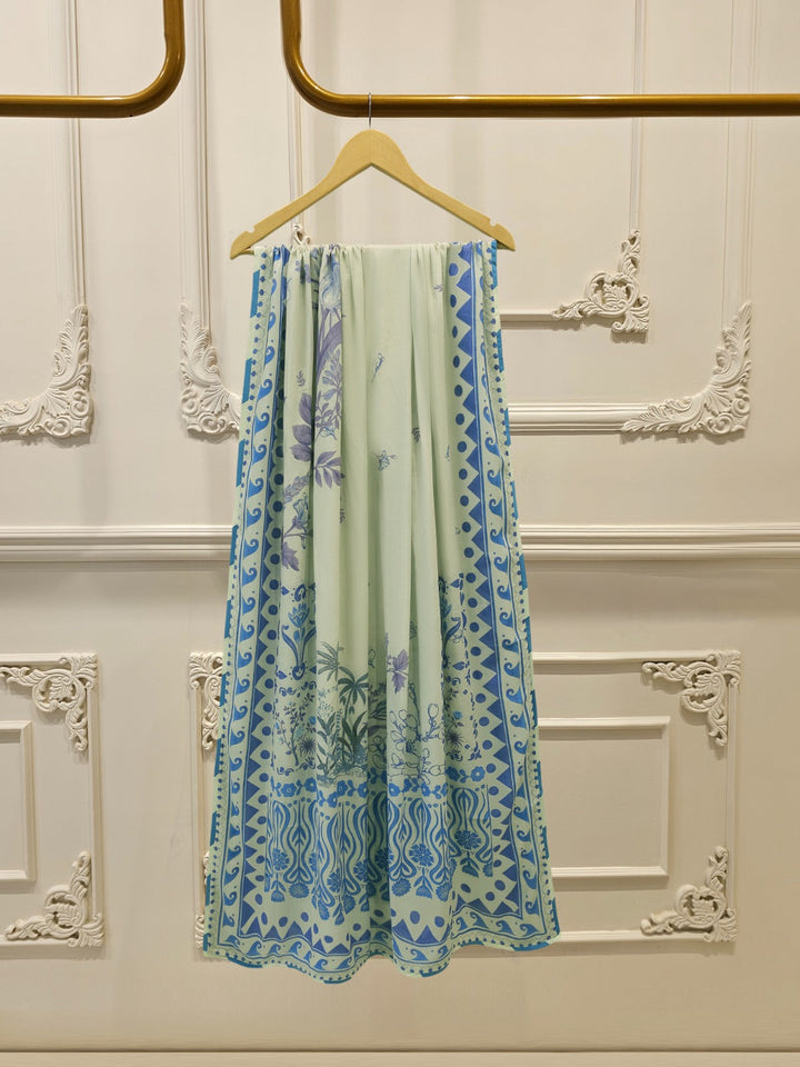 2 Piece - Digital Printed Cambric Suit