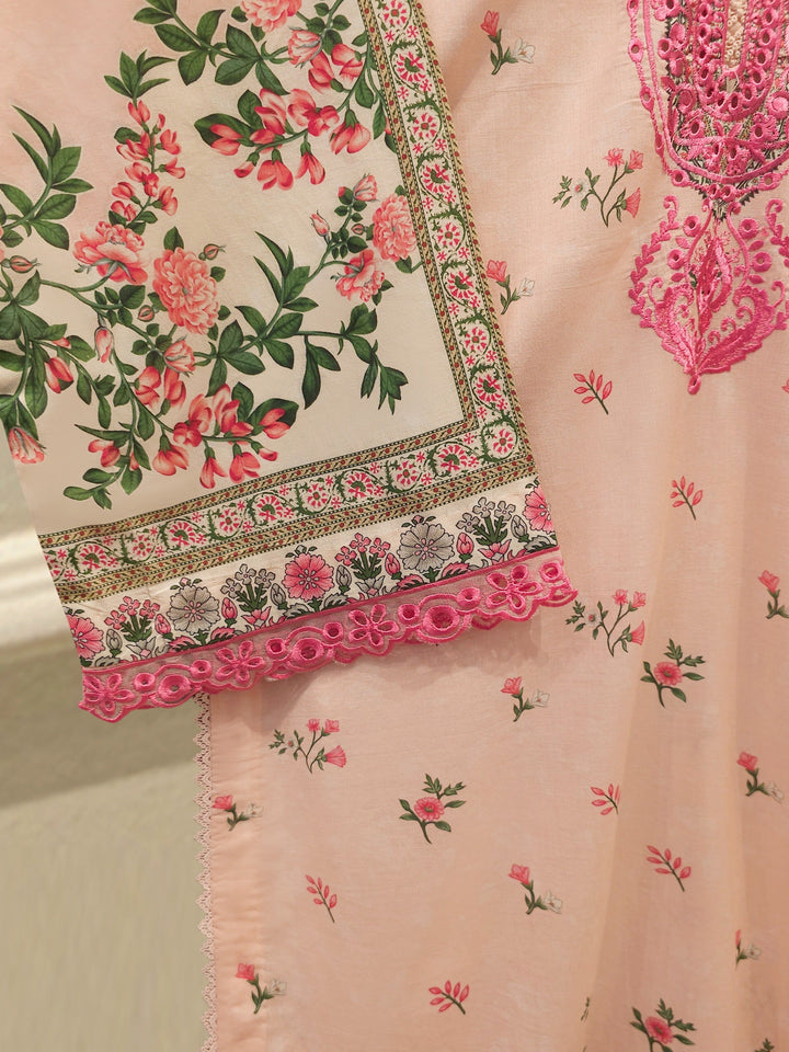 2 Piece - Digital printed Cambric Suit