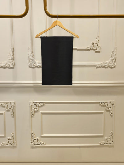 3 Piece- Pure Silk Net Embroidered Suit