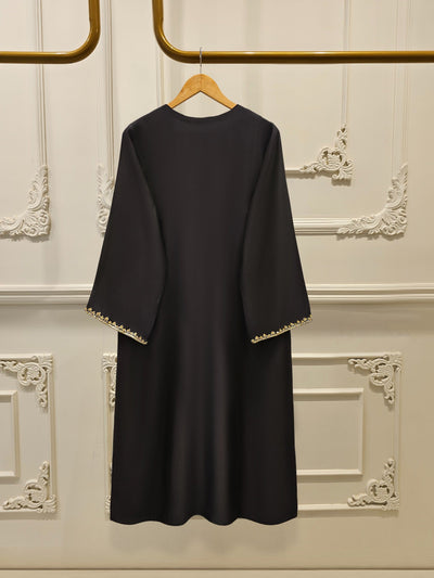 3 Piece- Pure Silk Net Embroidered Suit