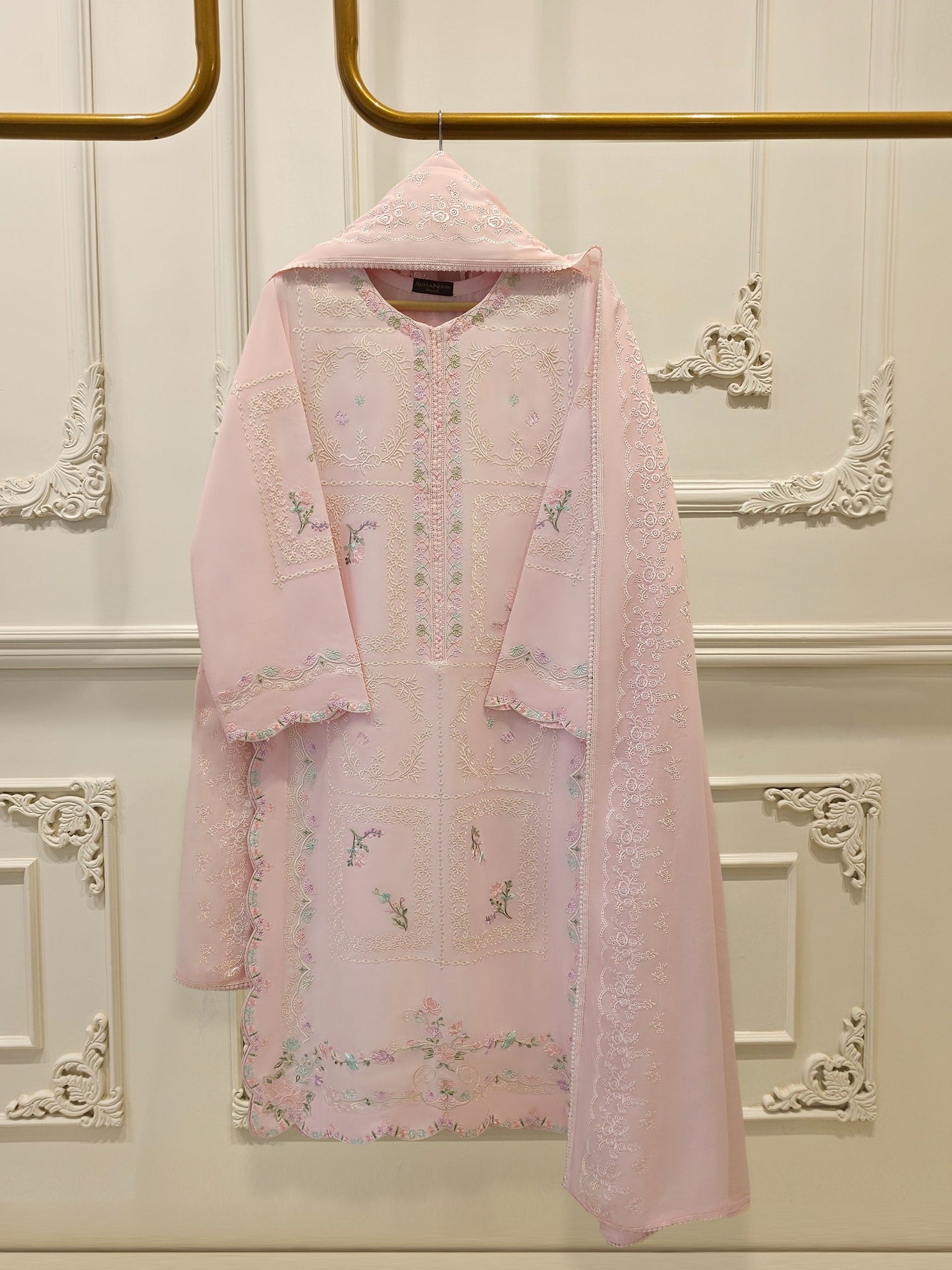 2 Piece - Embroidered Lawn Suit