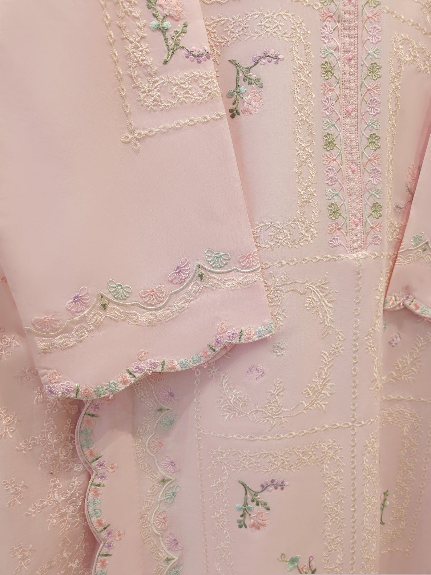 2 Piece - Embroidered Lawn Suit