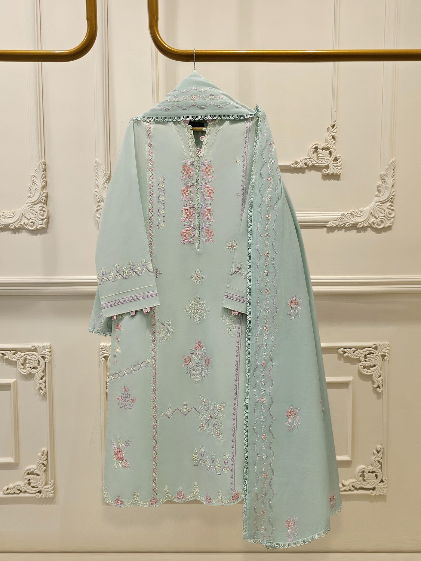 2 Piece - Digital Printed Lawn Suit