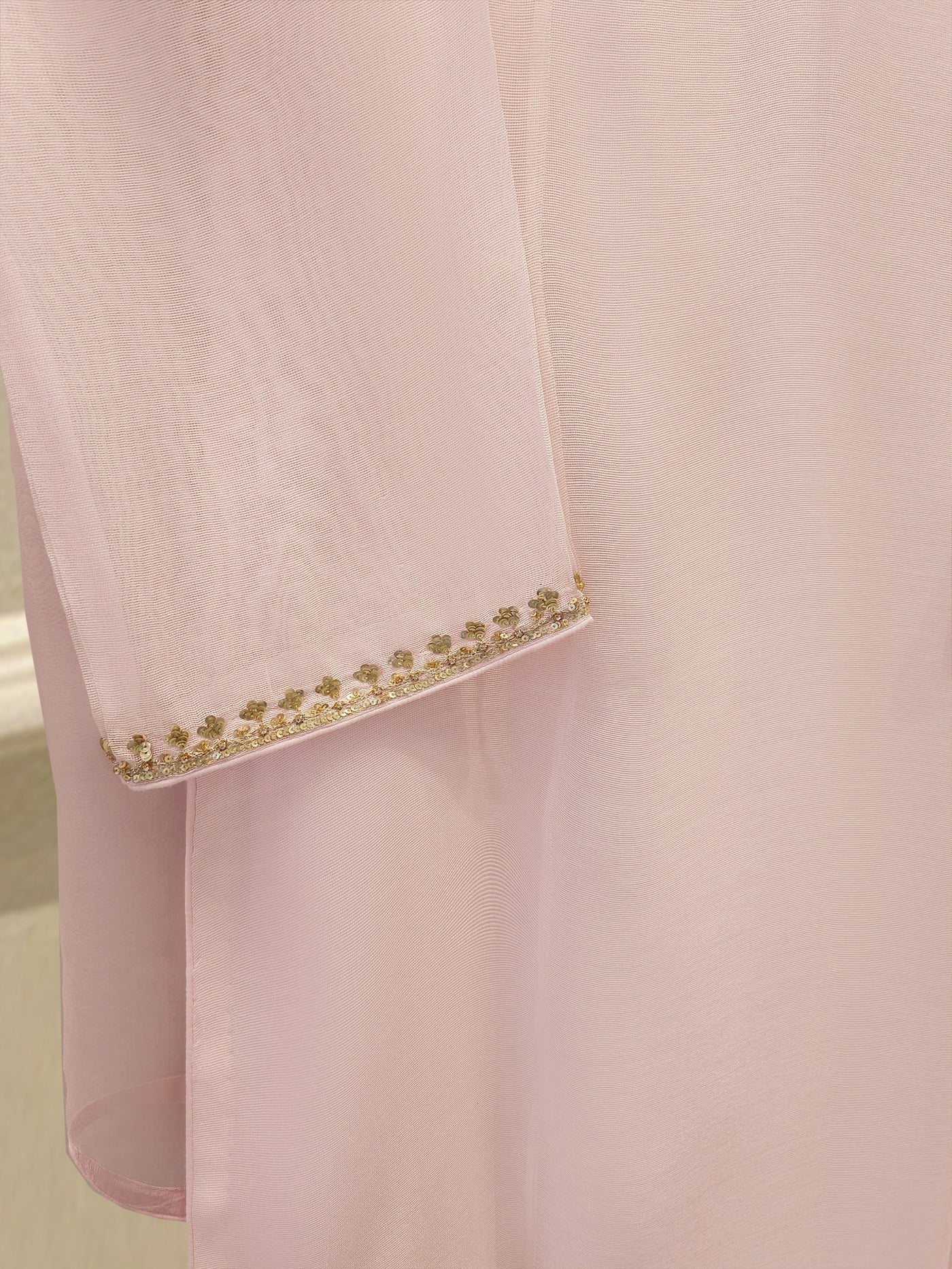 3 Piece - Pure Embroidered Cotton Net Suit