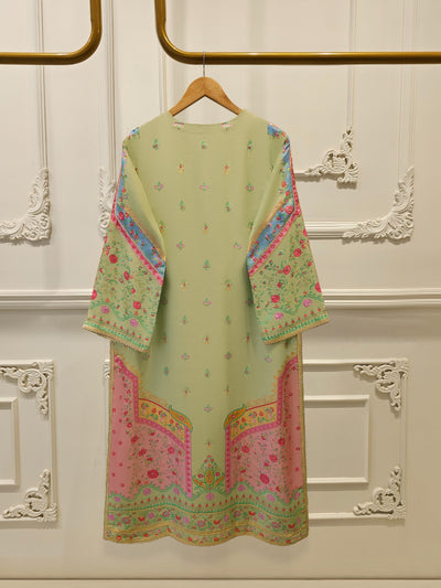 3 Piece- 100% Pure Raw Silk Embroidered Suit