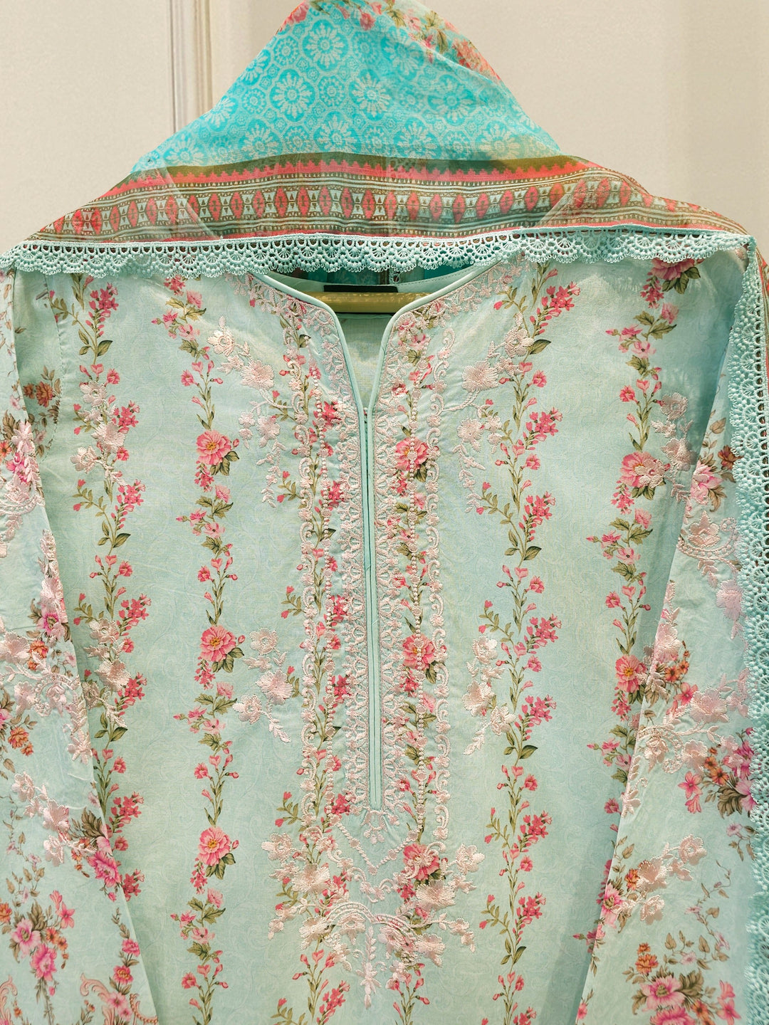 2 Piece - Embroidered Lawn Suit