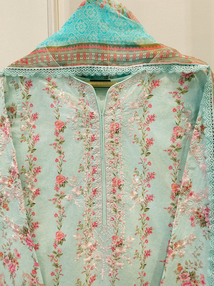 2 Piece - Embroidered Lawn Suit