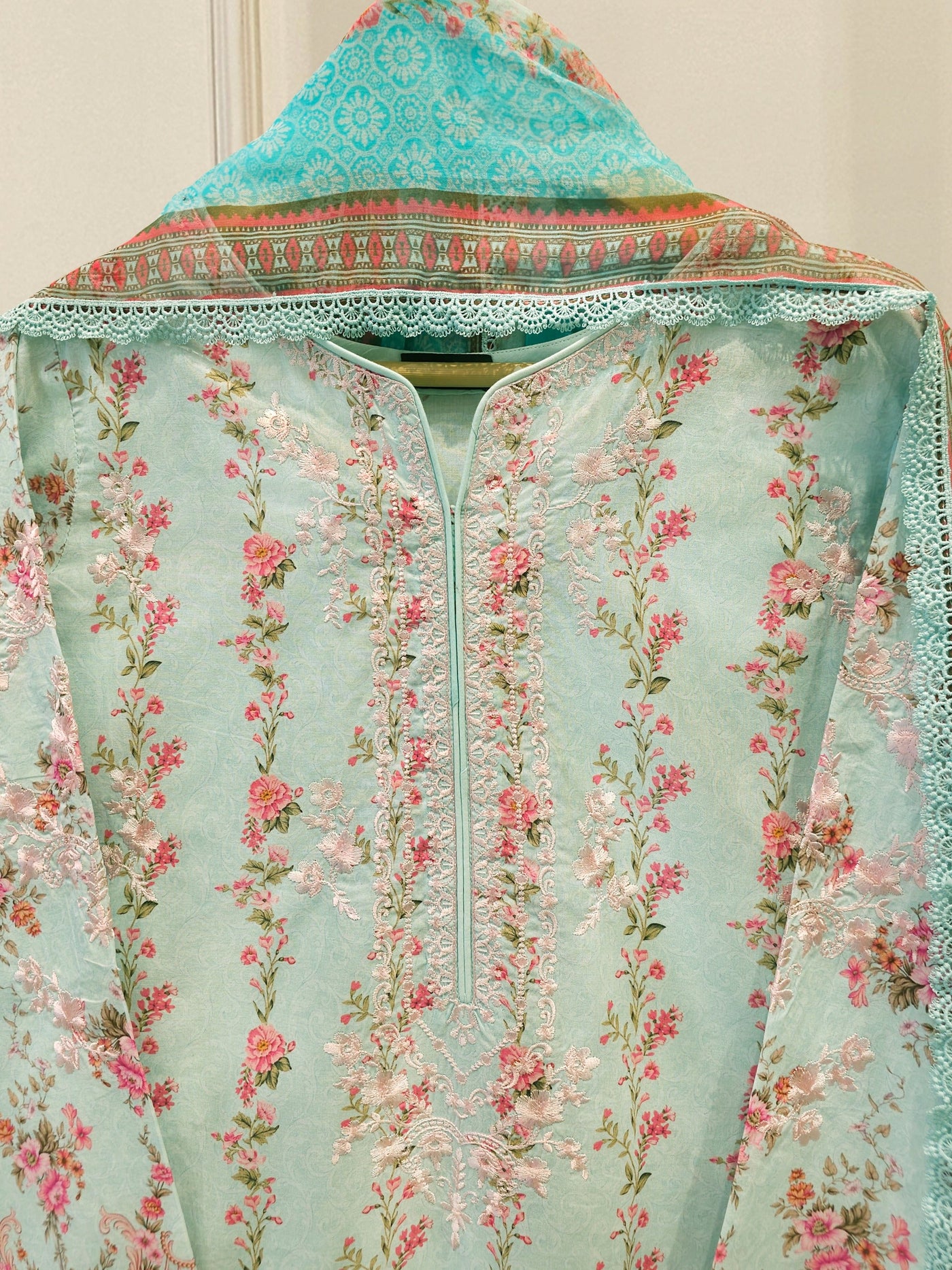 2 Piece - Embroidered Lawn Suit