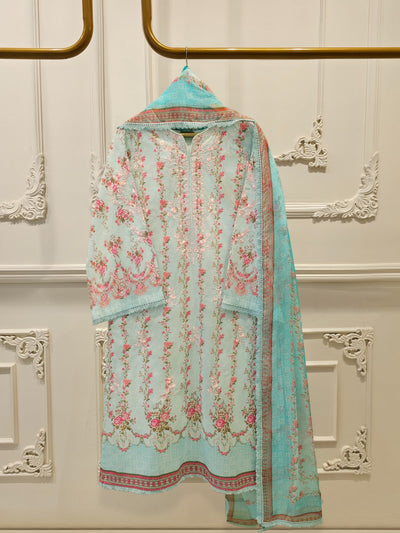 2 Piece - Embroidered Lawn Suit