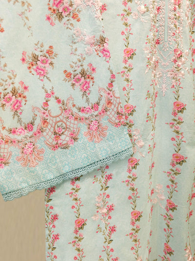 2 Piece - Embroidered Lawn Suit