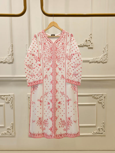 2 Piece- Korean Silk Embroidered Suit