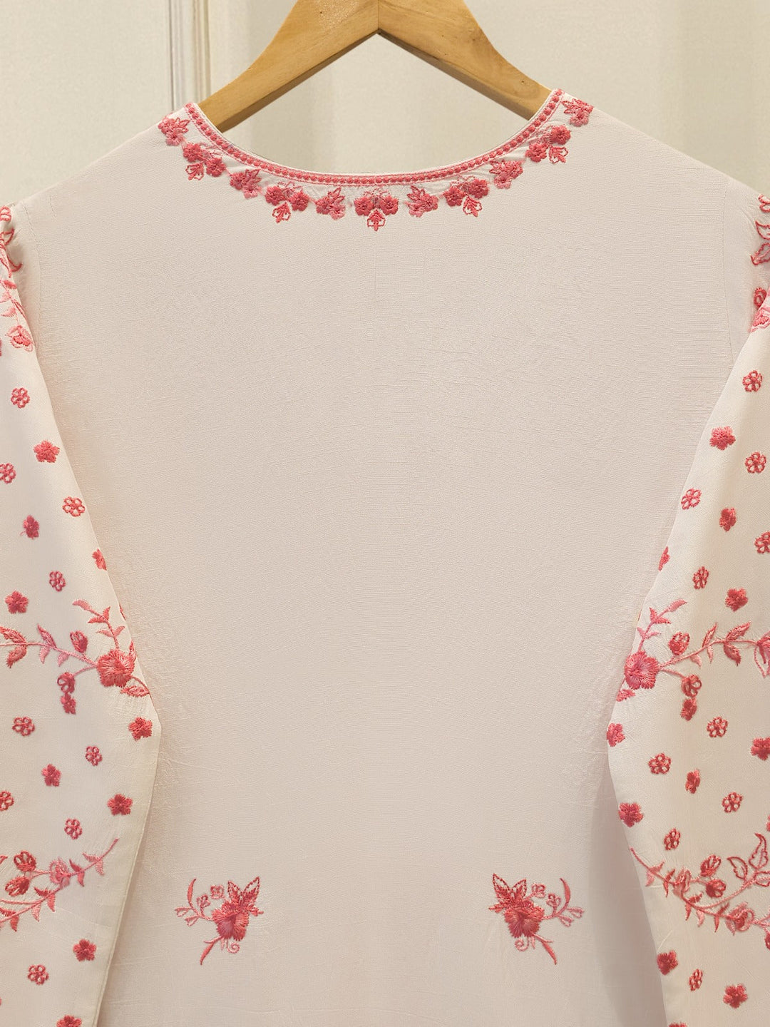 2 Piece- Korean Silk Embroidered Suit