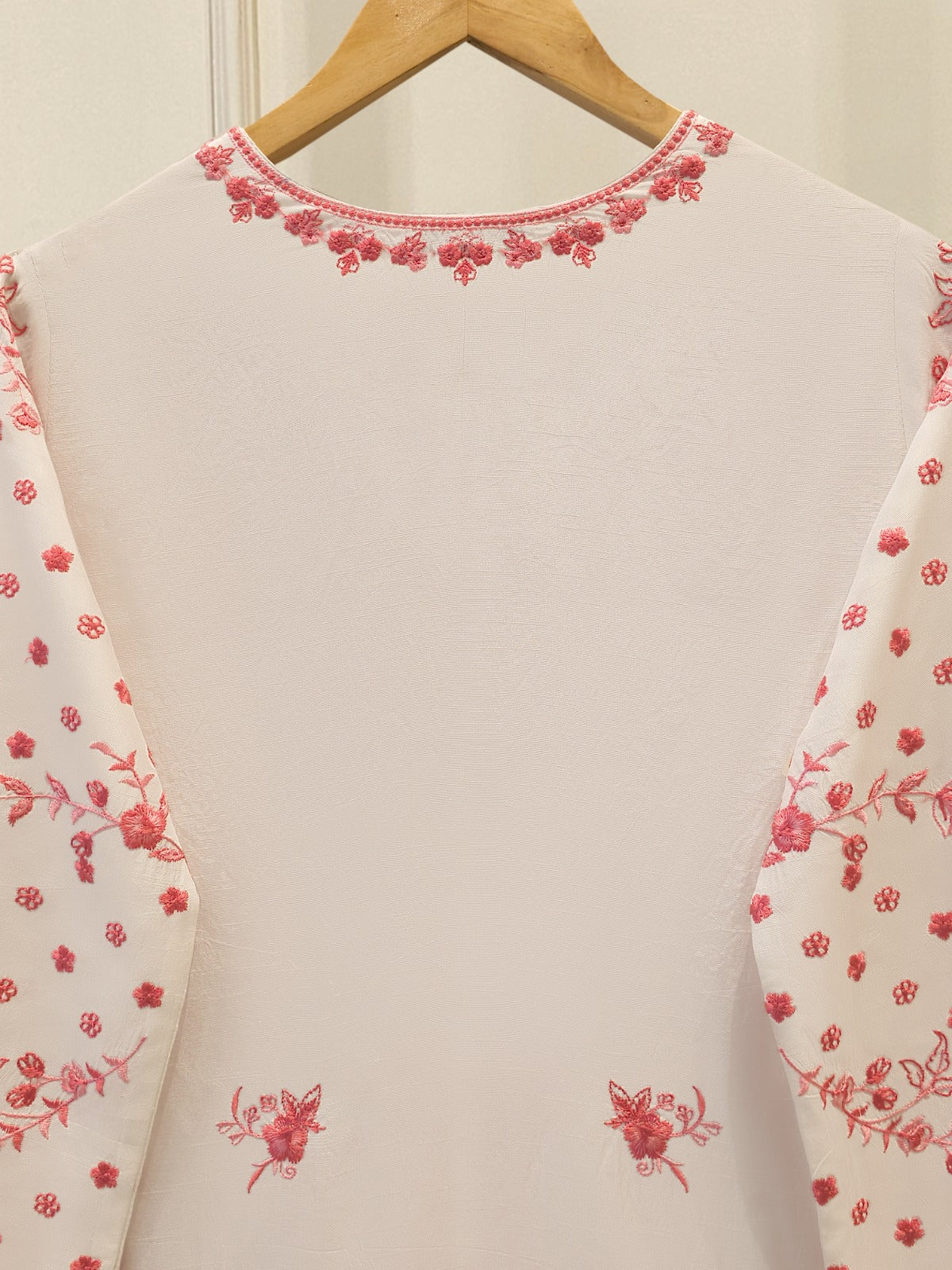 2 Piece- Korean Silk Embroidered Suit