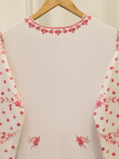2 Piece- Korean Silk Embroidered Suit