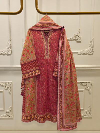 3 Piece - Digital Printed Lawn Suit