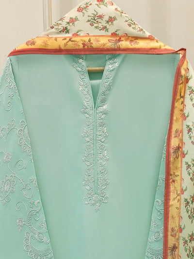 3 Piece - Embroidered Lawn Suit