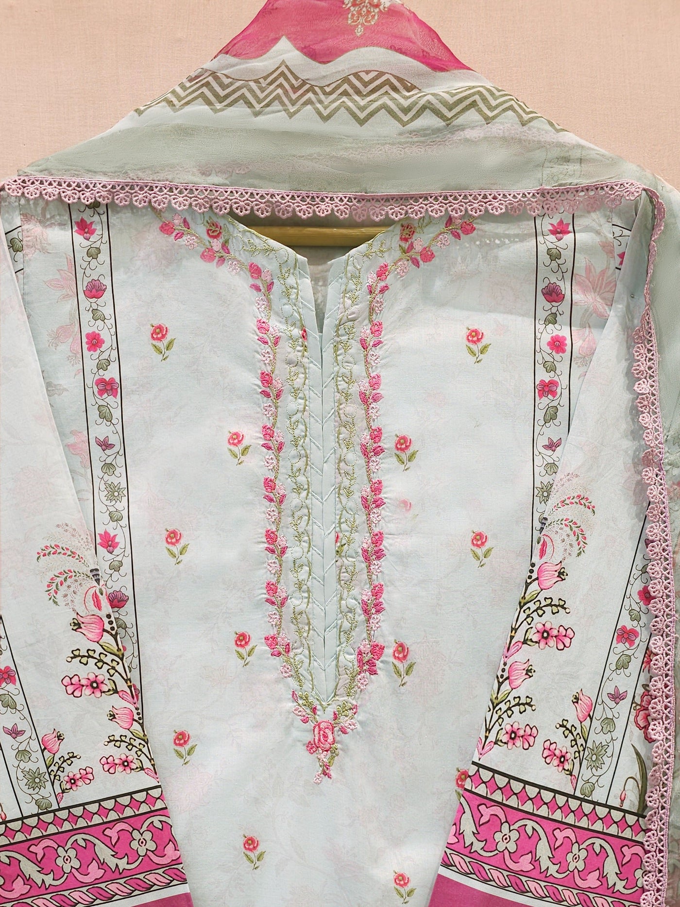 2 Piece - Digital Printed Lawn Suit