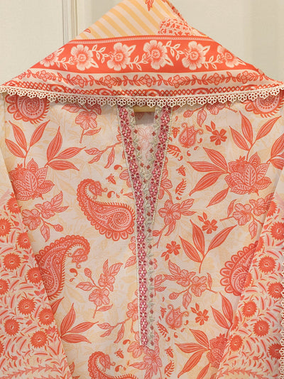3 Piece - Embroidered Lawn Suit