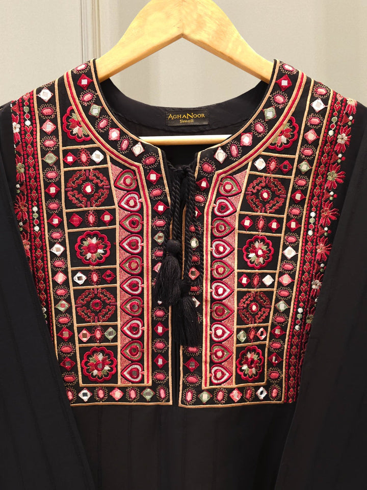 2 Piece - Embroidered Jacquard Suit