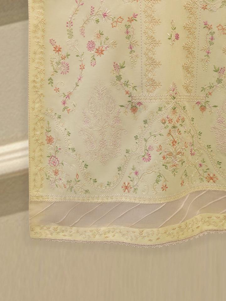2 Piece - Embroidered Cambric Suit