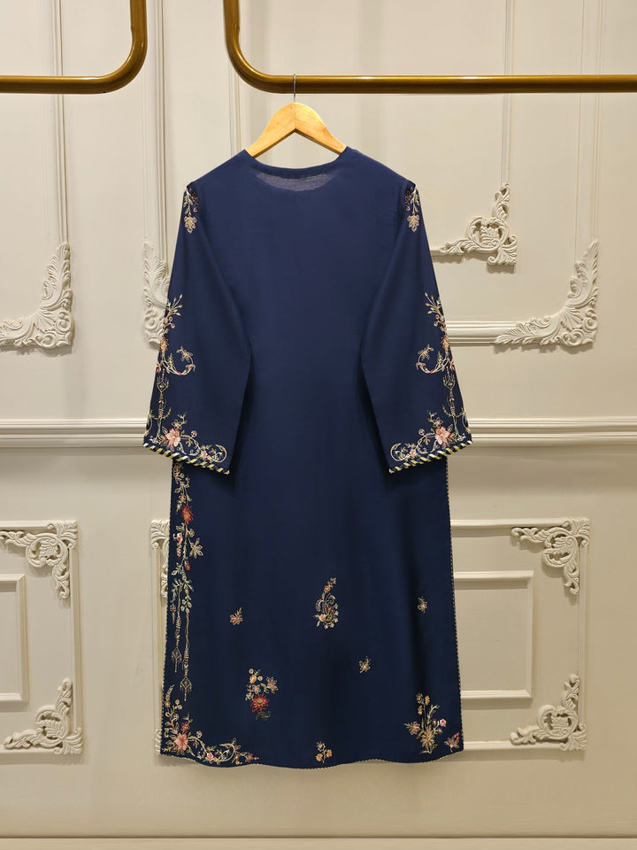 3 Piece - Pure Khaddi Silk Embroidered Suit