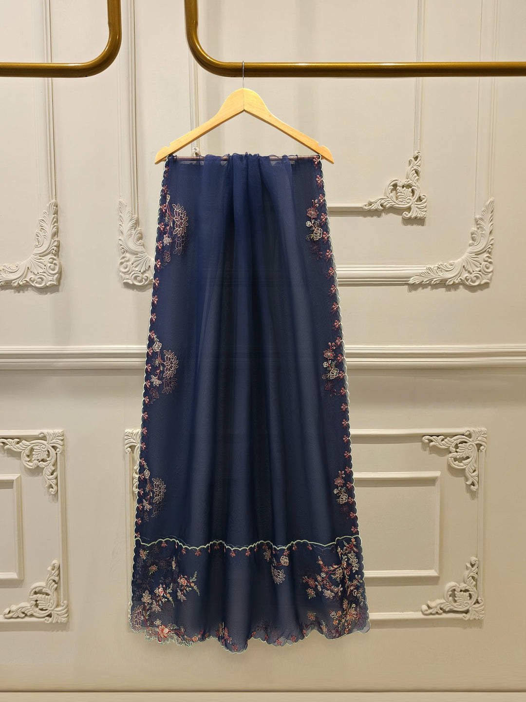 3 Piece - Pure Khaddi Silk Embroidered Suit