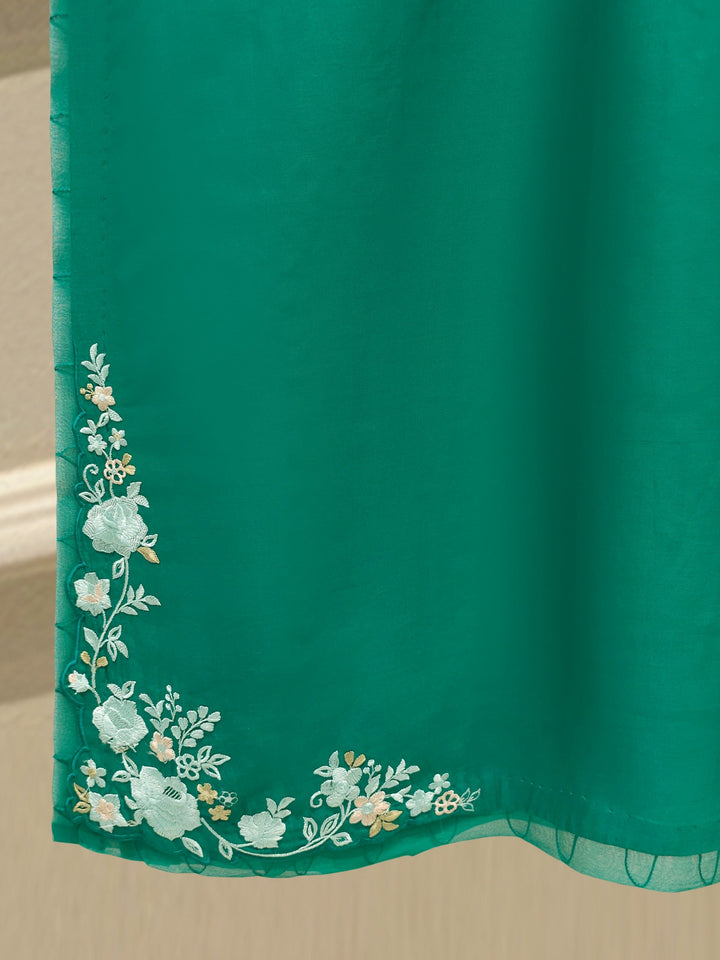 2 Piece- Pure Khaddi Silk Embroidered Suit