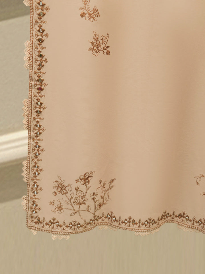 2 Piece - Embroidered Cambric Suit