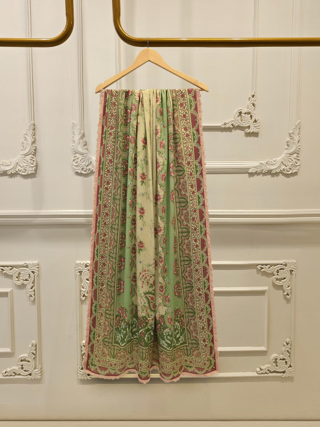 2 Piece -Digital Printed Cambric Suit