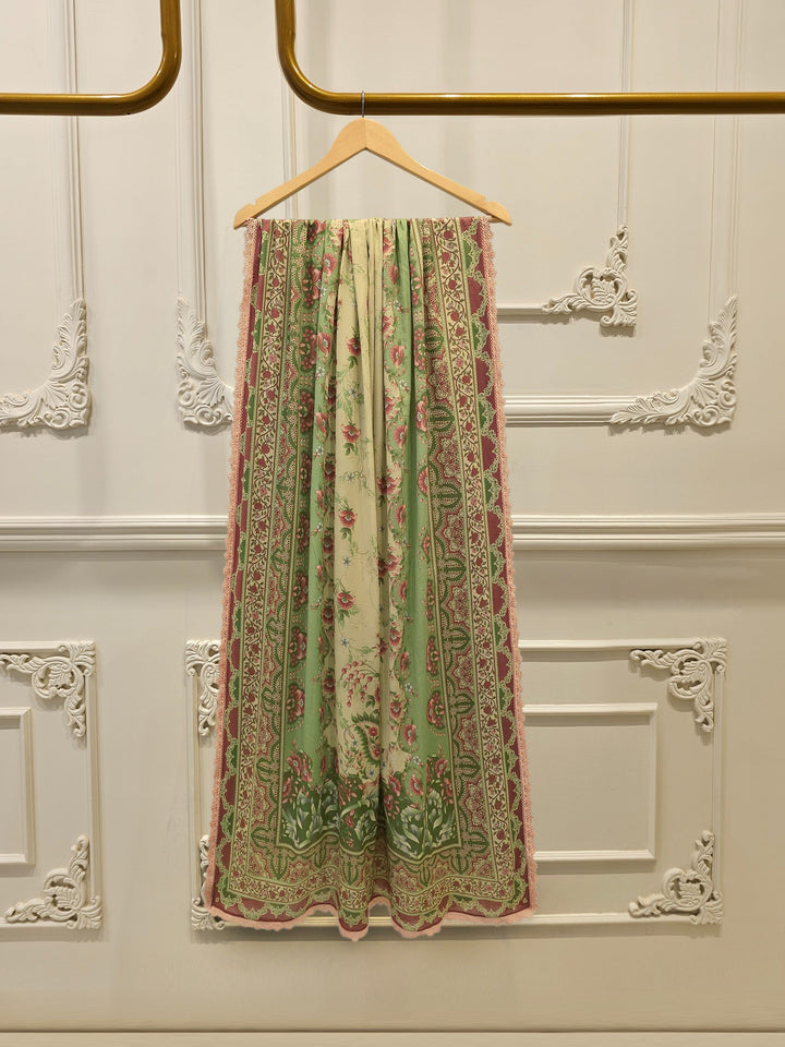 2 Piece -Digital Printed Cambric Suit