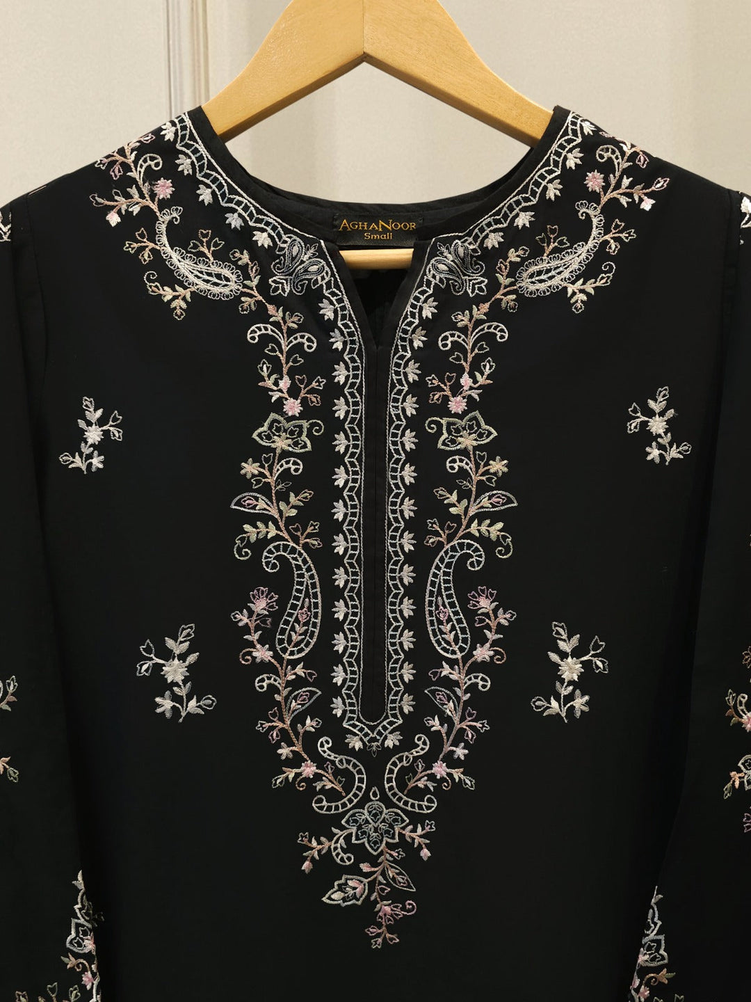 2 Piece - Embroidered Cambric Suit