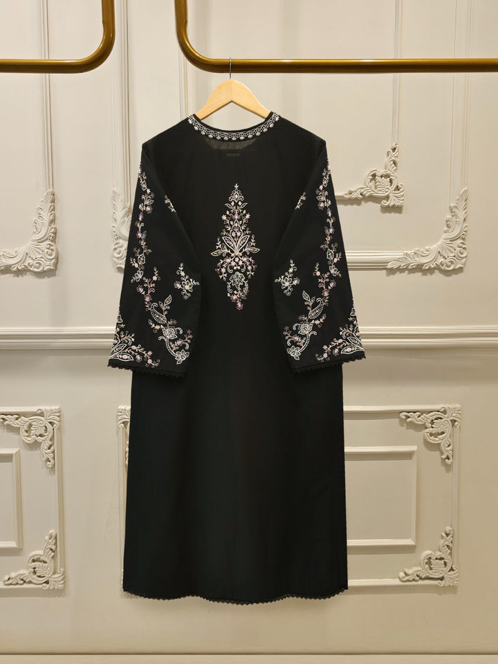 2 Piece - Embroidered Cambric Suit