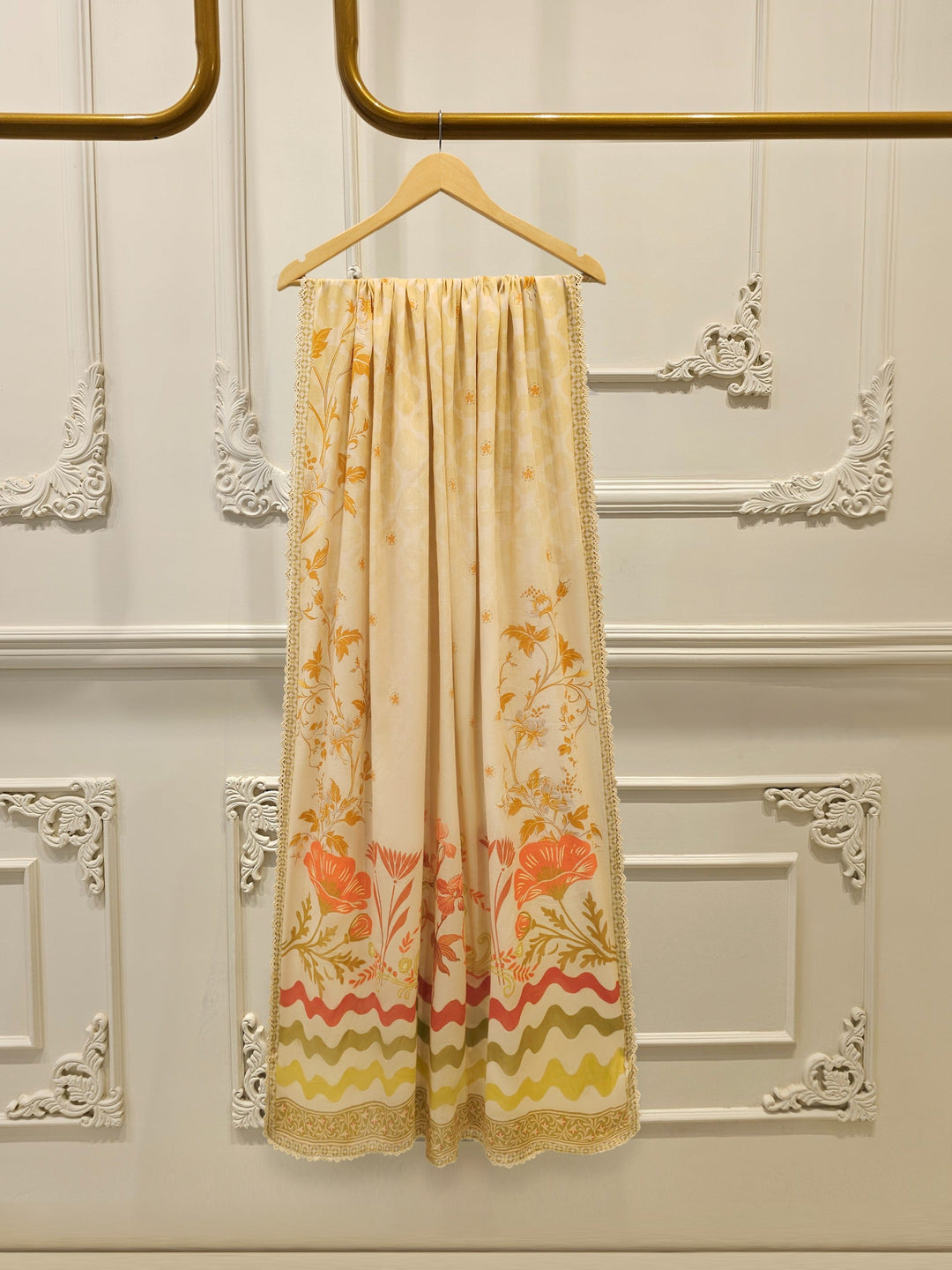 2 Piece Digital Printed Cambric  Suit