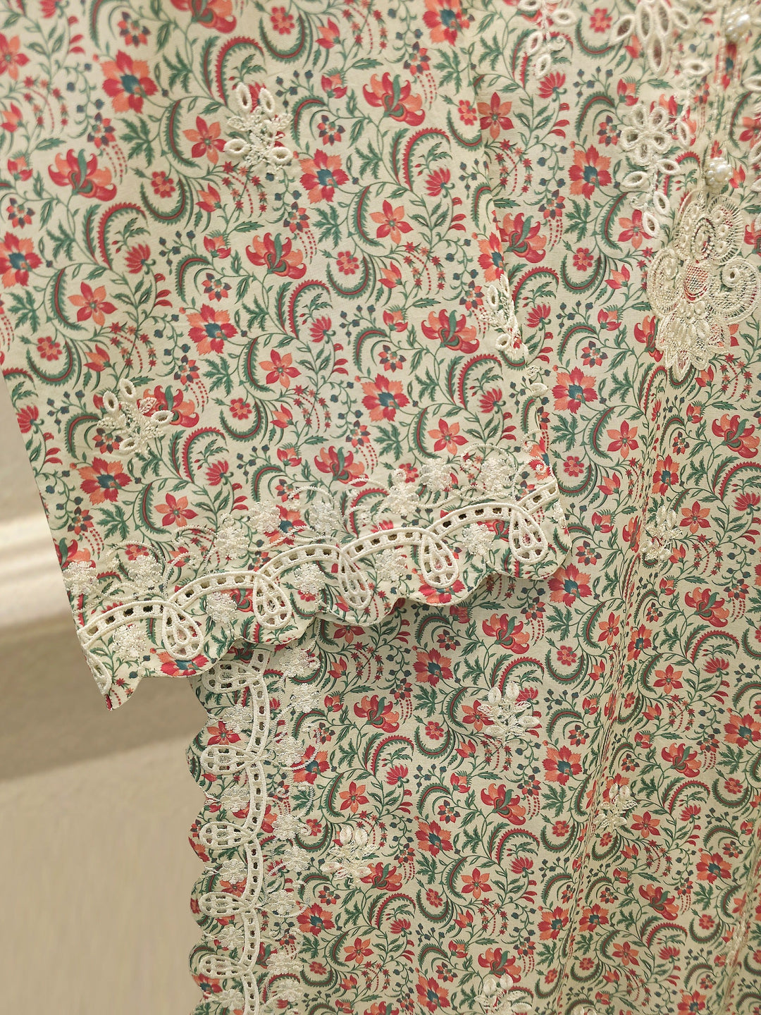 3-Piece Embroided Lawn Suit