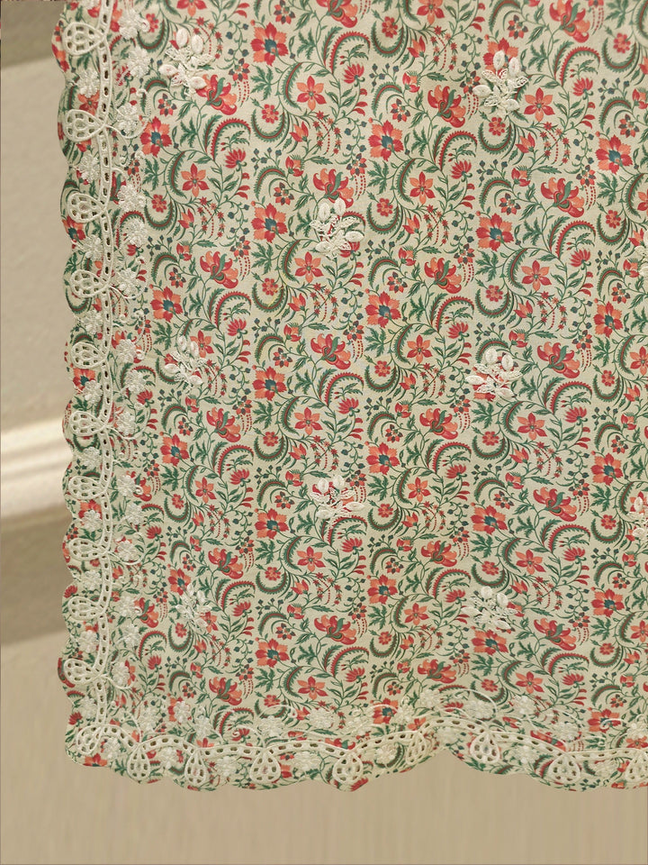 3-Piece Embroided Lawn Suit