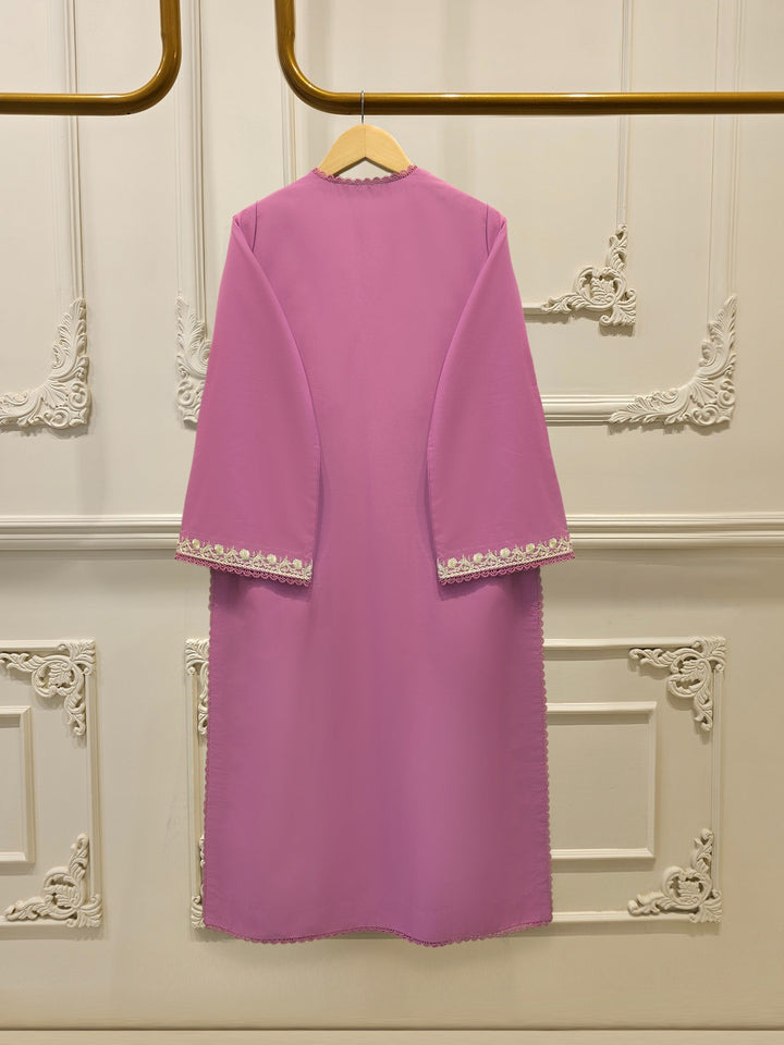 2 Piece - Embroidered Cambric Suit
