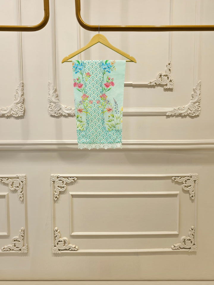 2 Piece - Embroidered Cambric Suit