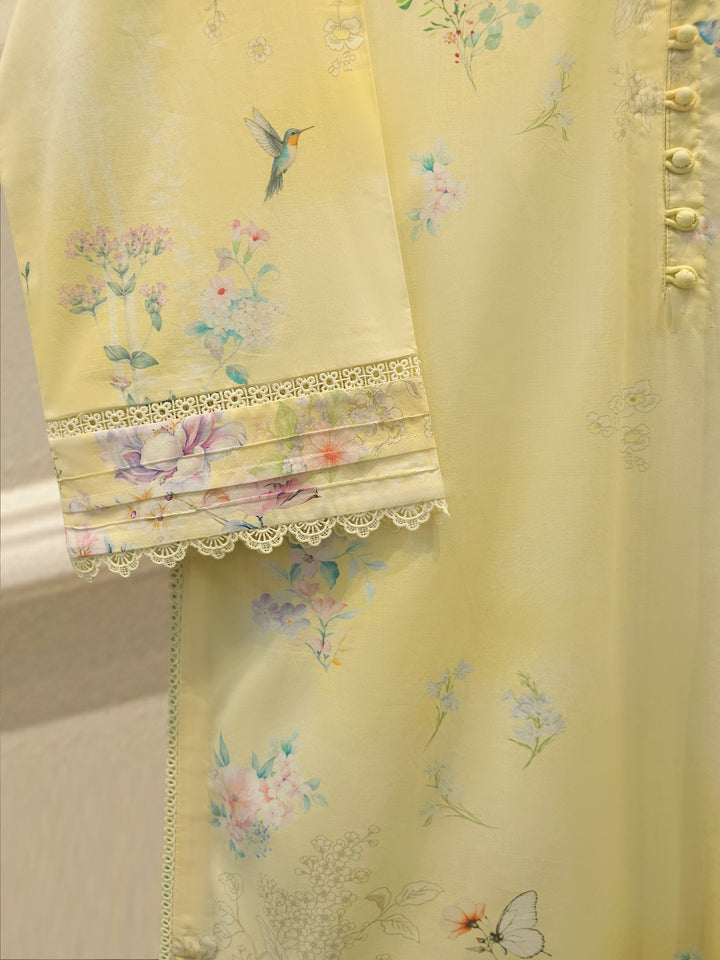 2 Piece - Digital printed Cambric Suit