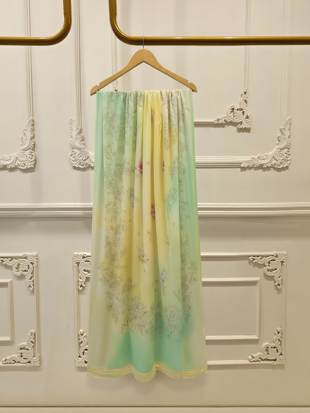 2 Piece - Digital printed Cambric Suit